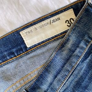 Mid-Low Rise Boyfriend Jeans by rag & bone